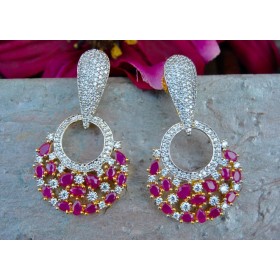 Ruby Chand Bali esque Earrings